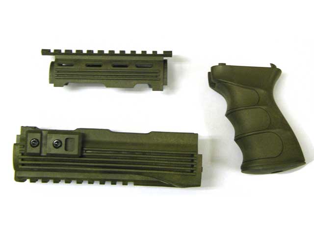 G&P AK47 グリップ&ハンドガードセット OD | 鉄道模型・プラモデル