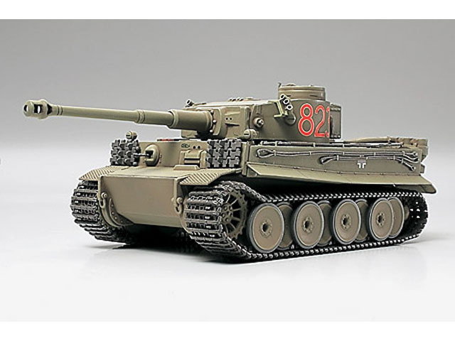 ﾀﾐﾔ 1/48 ﾄﾞｲﾂ重戦車ﾀｲｶﾞｰI 極初期生産型 アフリカ仕様 第501重戦車