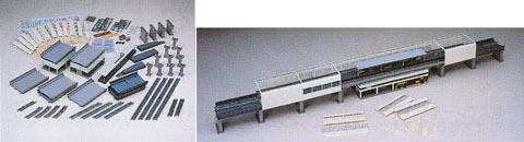 TOMIX 91070 Nゲージ 高架複線駅セットII（レールパターンHB） | 鉄道 