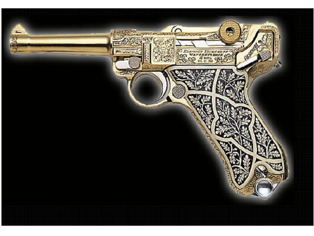 暗所保管しておりました美品 マルシン ゲーリングルガー P08 モデルガン LUGER 彫刻入りモデル