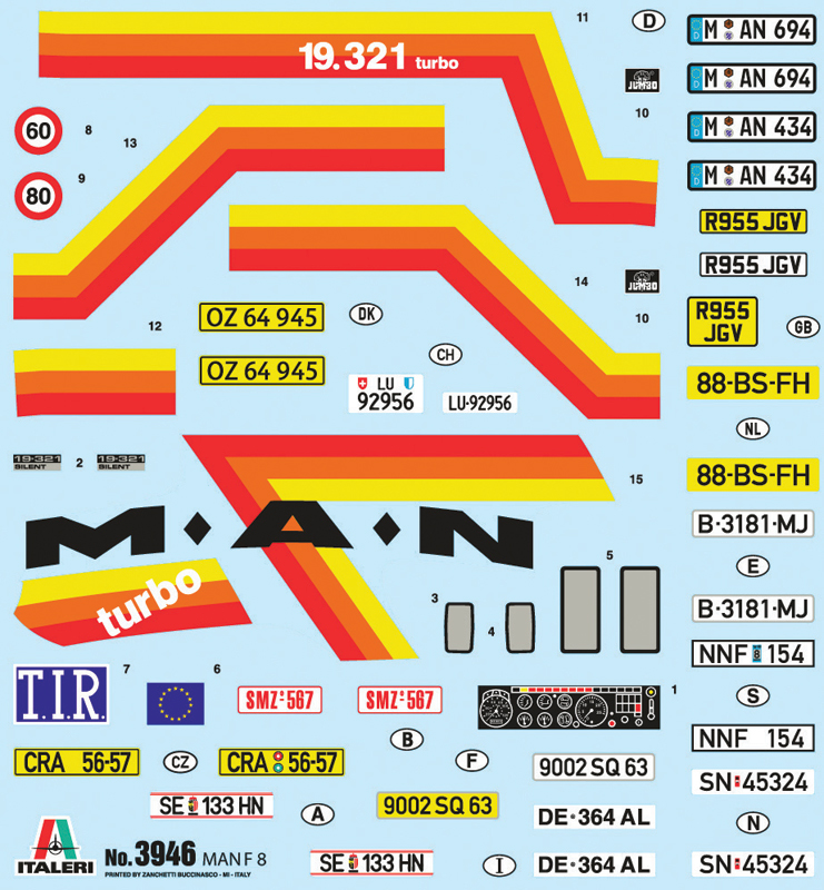 1/24 マン F8 19.321 2軸トラック | 鉄道模型・プラモデル・ラジコン