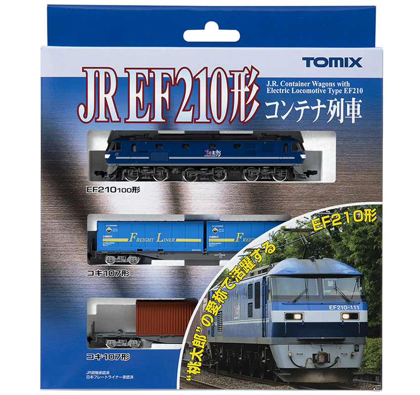 トミックス 98394 ＥＦ210形 コンテナ列車3両セット Ｎゲージ | 鉄道 