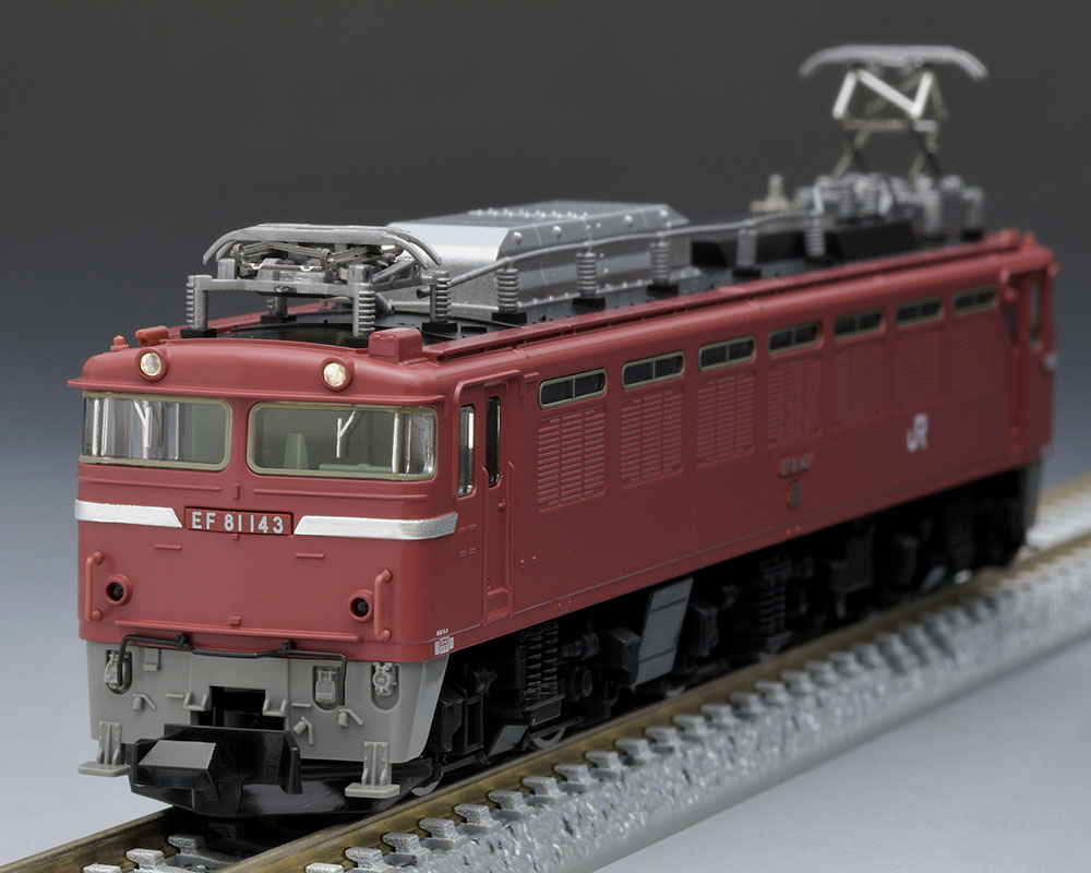 コンタクト エンドウEF81ヒサシ付き　赤2号　2000年製品 鉄道