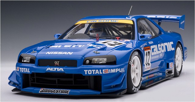 AUTO art JGTC 2002 CALSONIC SKYLINE R34 | hartwellspremium.com