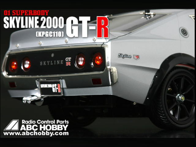 ABCホビー 66088 01スーパーボディ ニッサン・スカイライン 2000 GT-R