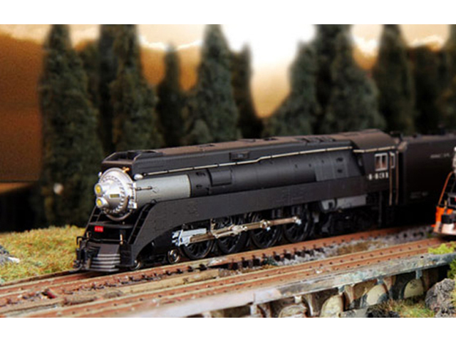 ホビーセンターカトー 126-0308 GS-4 Southern Pacific Postwar Black