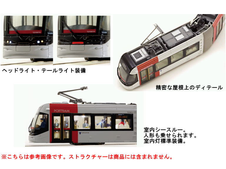 KATO 14-801-4 富山ライトレール TLR0600形 青 | 鉄道模型 通販 ホビー 