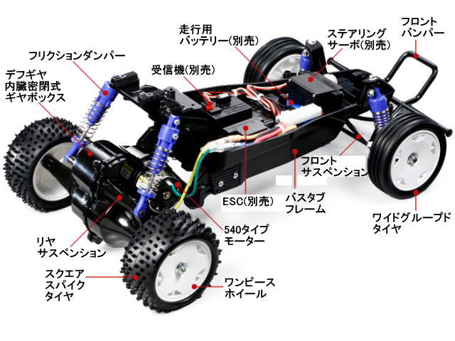 タミヤ 58416 ライジング ファイター 本体キット | 鉄道模型 