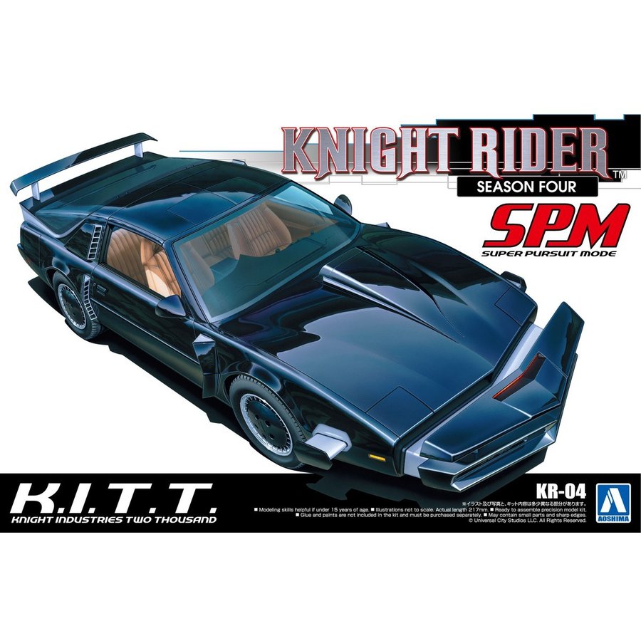 KNIGHT RIDER シーズン3 ナイト2000 K.I.T.T.プラモデル www