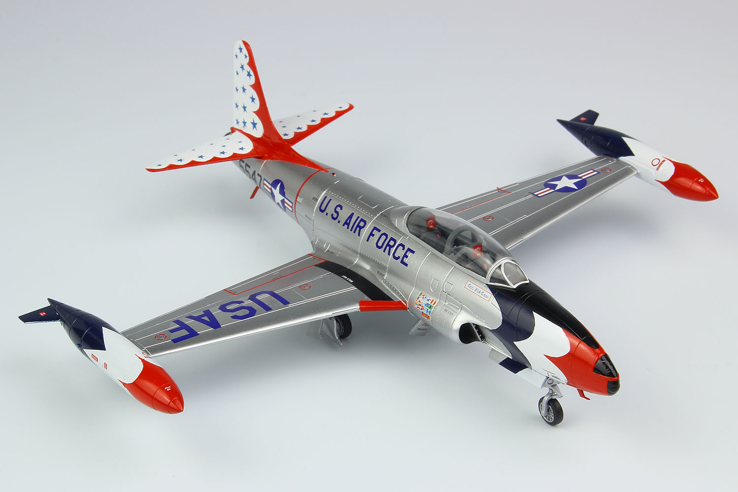 プラッツ AC-52 1/72 アメリカ空軍 練習機 T-33A シューティングスター