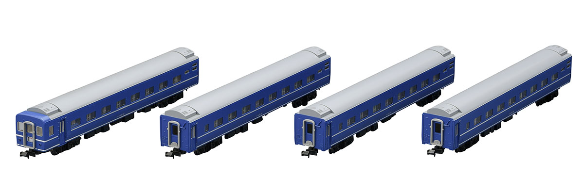 お取寄KATSUMI オハネ24 2両と他4両の6両セット 鉄道模型