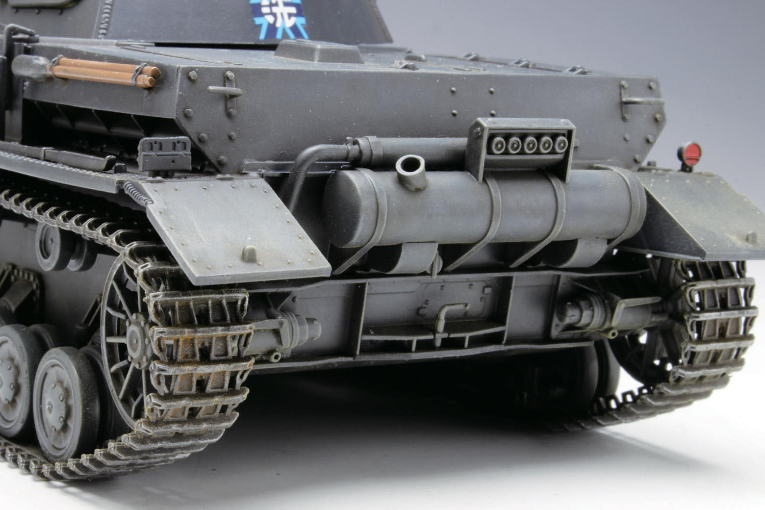プラッツ GP-74 1/35 IV号戦車D型 あんこうチーム 10周年記念特別版 