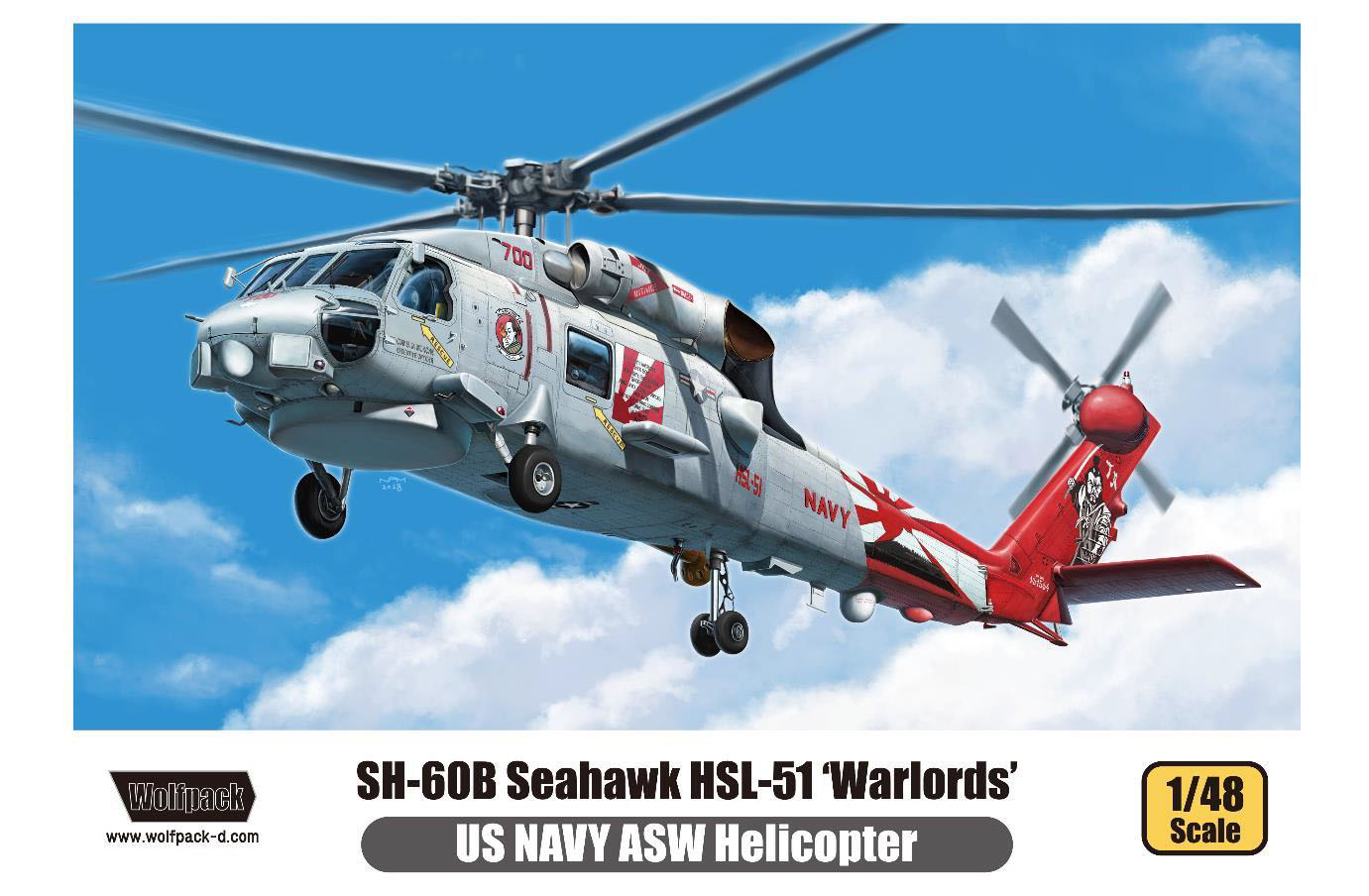 1/48 SH-60B シーホーク HSL-51 'ウォーローズ'(プレミアム 