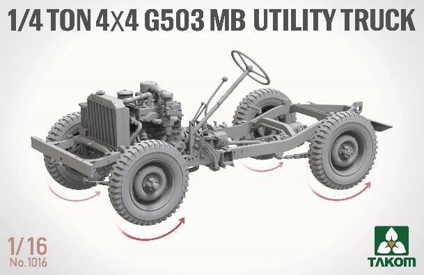 1/16 米陸軍 1/4トン 4X4 G503 ユーティリティトラック | 鉄道模型 ...