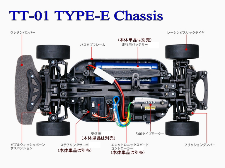 超特価安いタミヤ フェアレディZ電飾付TT-01シャーシフルセット！ドリフトラジコン ホビーラジコン