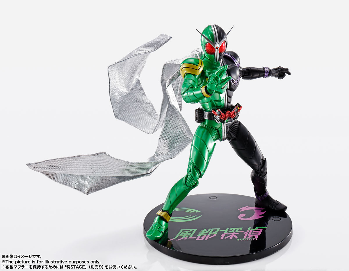 安い最安値［※交換用マフラーパーツ欠品］ フィギュア S.H.Figuarts(真骨彫製法) 仮面ライダーW サイクロンジョーカー 仮面ライダーW（ダブル）