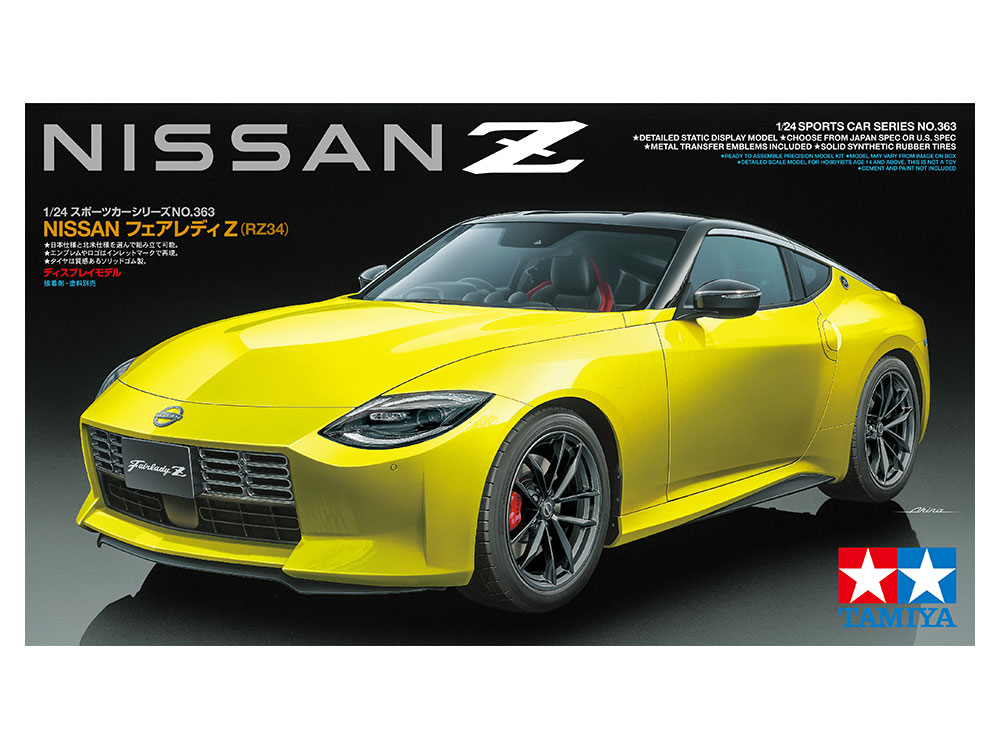 タミヤ 1/24 スポーツカーシリーズ No.363 NISSAN フェアレディZ (RZ34