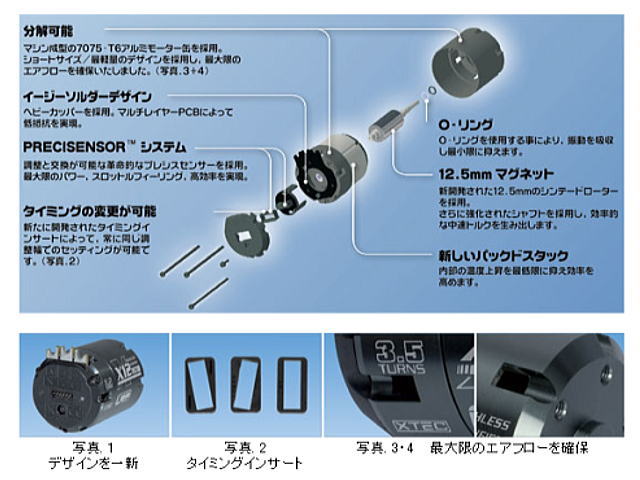 LRP LR50682 ベクター X12 5.5T ブラシレスモーター | 鉄道模型