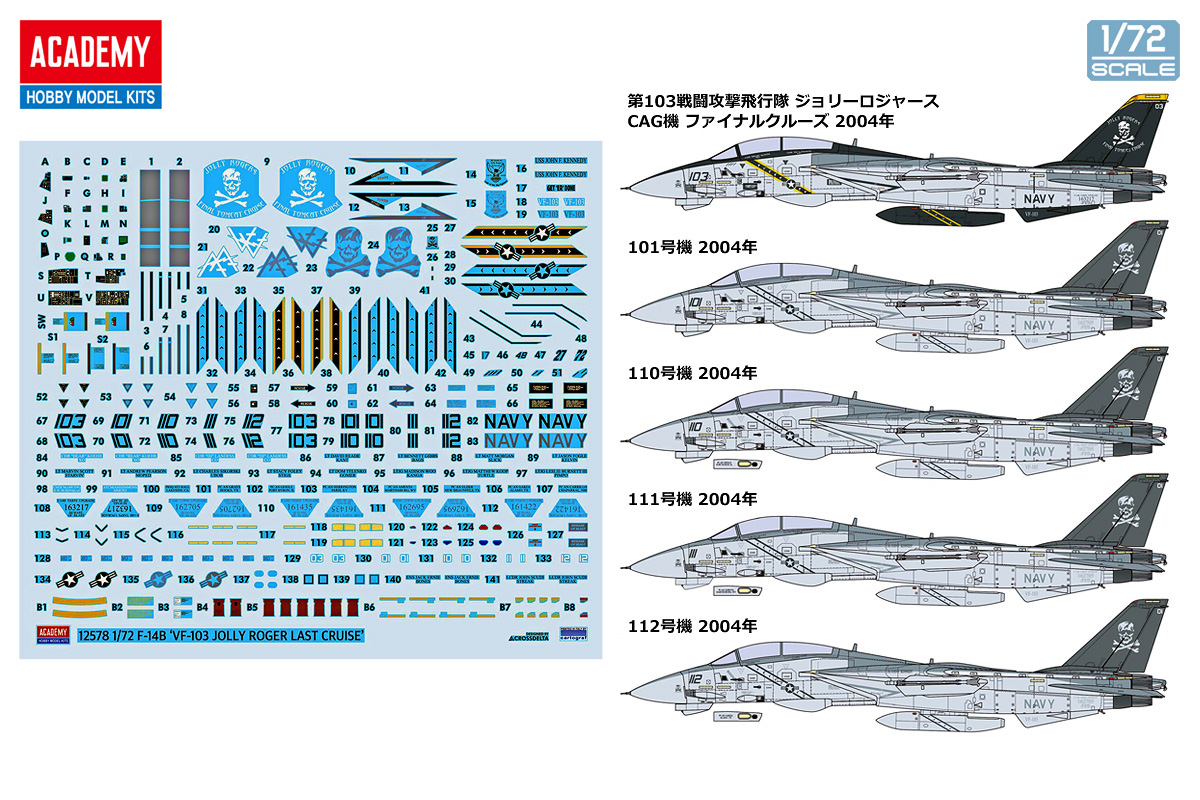 1/72 F-14B トムキャット 