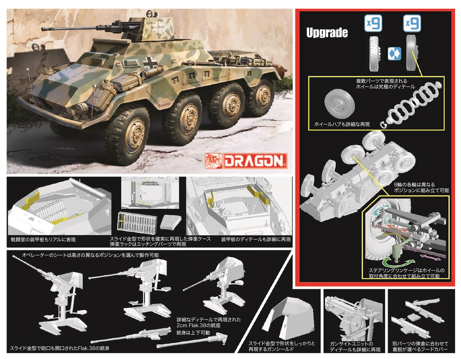 ドラゴン DR6969 1/35 WW.II ドイツ軍 Sd.Kfz.234/3 シュヴェーベラ