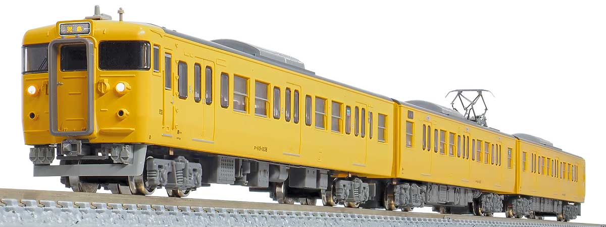 グリーンマックス 31724 JR115系1000番台 30N車・D-03編成・黄色 3両 
