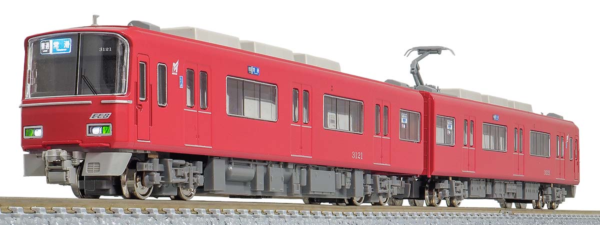 グリーンマックス 31721 名鉄3100系2次車 新塗装・3118編成 増結2両 