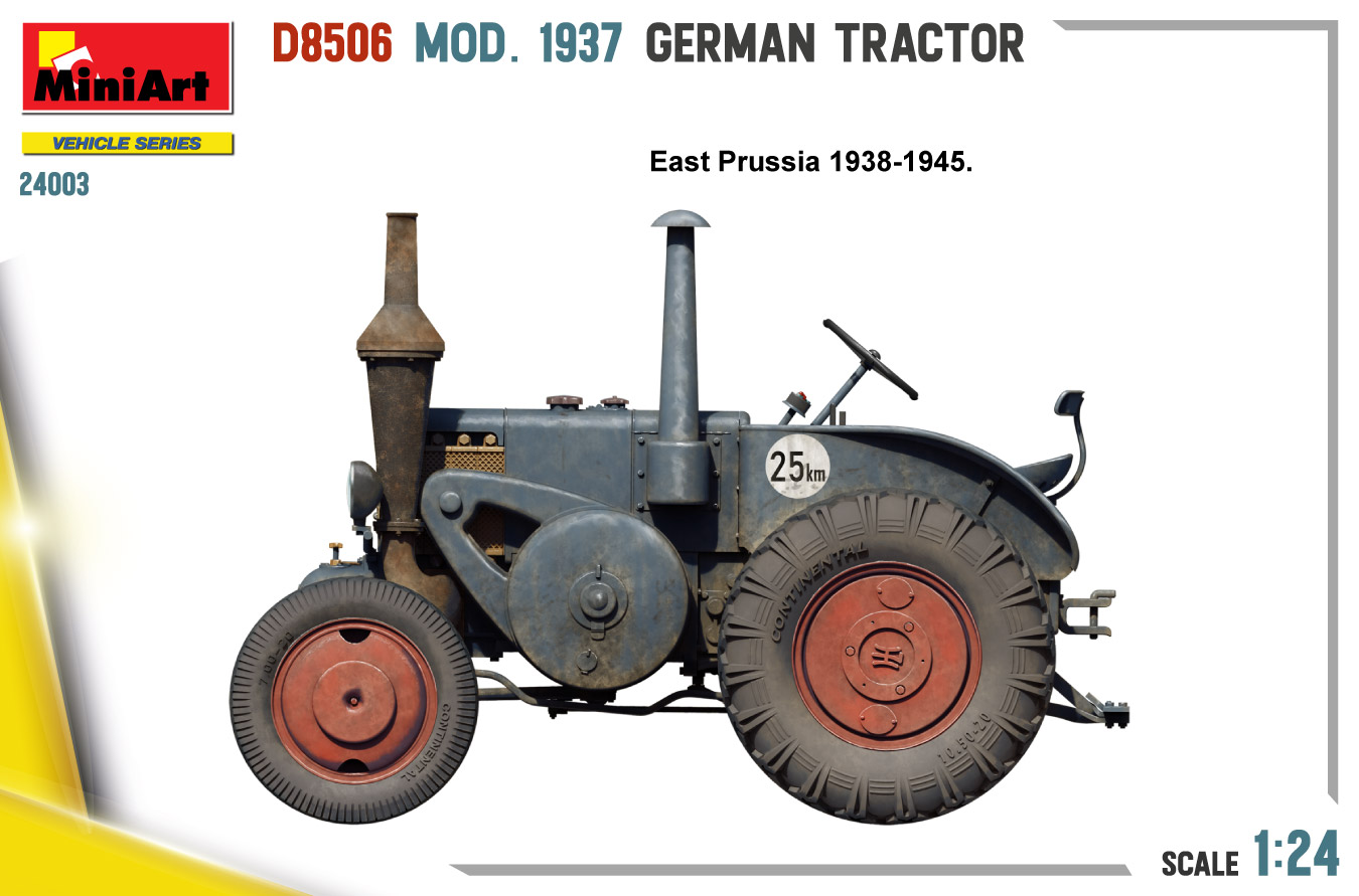 1/24 ドイツ トラクターD8506 1937年 | 鉄道模型・プラモデル