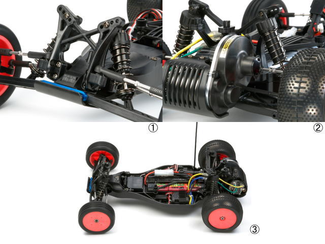 14時までの注文で即日配送 タミヤ 1/10RC ザハーク (DN-01シャーシ