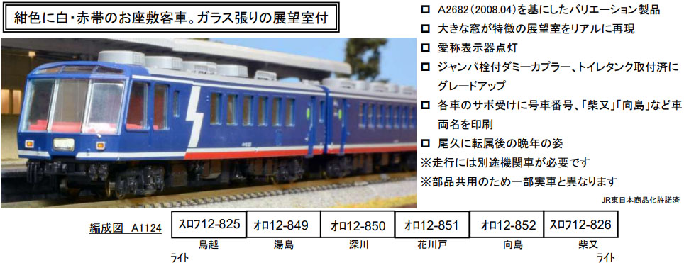 マイクロエース A1124 12系 和式客車 江戸 6両セット Nゲージ | 鉄道 