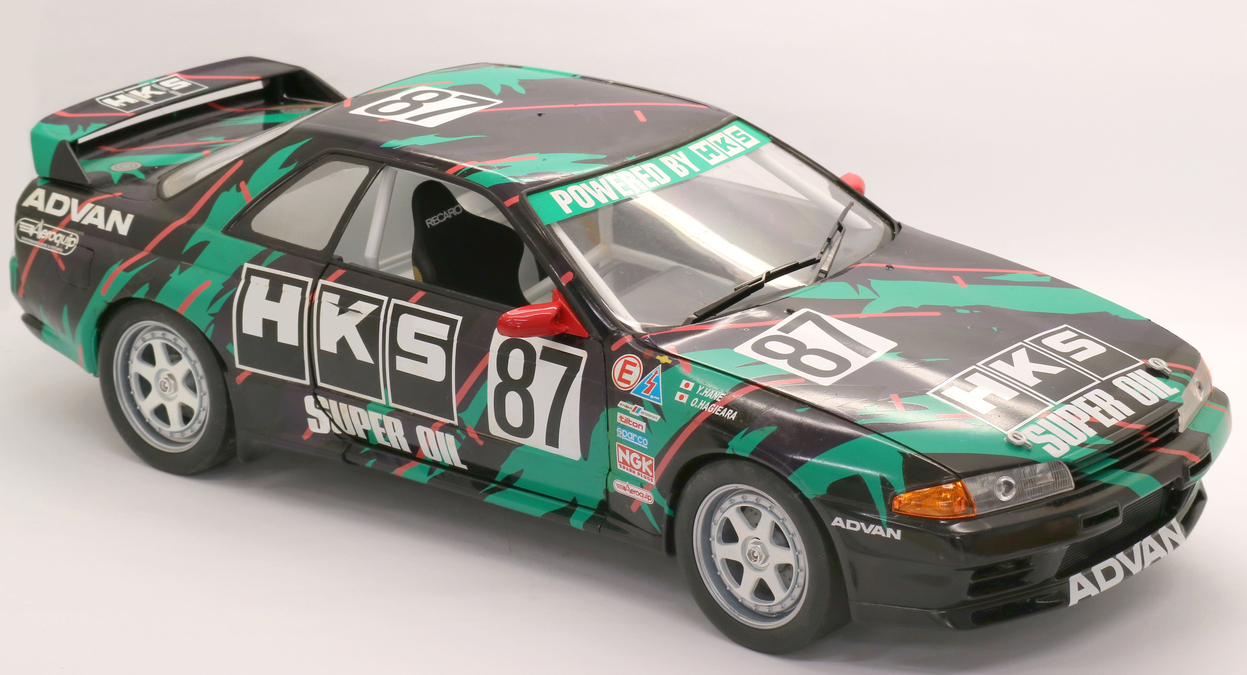 フジミ 1/12 AXESシリーズ No.8 HKS SKYLINE(スカイライン GT-R [BNR32