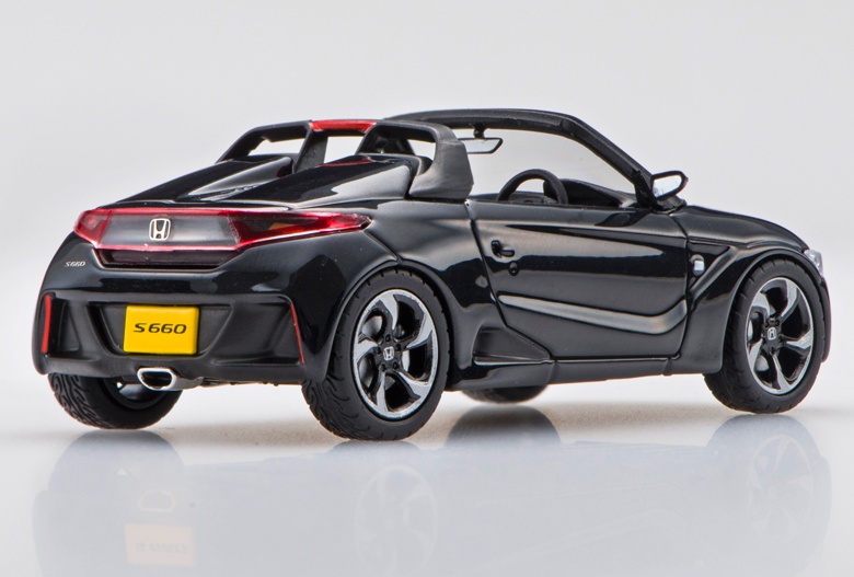 EBBRO 45361 1/43 Honda S660 BLACK | 鉄道模型・プラモデル・ラジコン