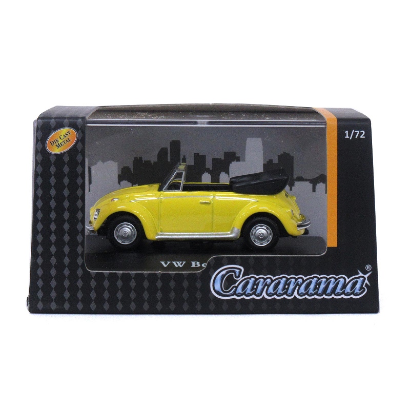 Cararama カララマ 1/72 VWビートルカブリオレイエロー | 鉄道模型・プラモデル・ラジコン・ガン・ミリタリー・フィギュア・ミニカー  玩具(おもちゃ) の通販サイト