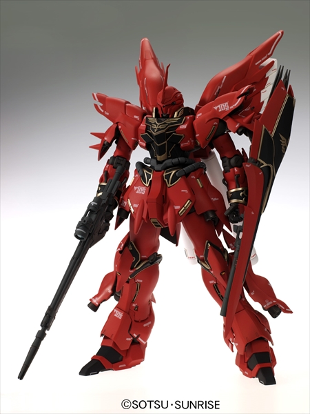 北川景子BANDAI MG1/100 MSN-06Sシナンジュ(発光ギミック) 完成品&フル・フロンタル　完成品 完成品