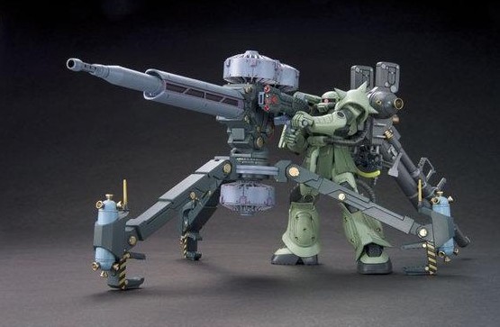 HG 1/144 量産型ザク+ビックガン(ガンダムサンダーボルト版) | 鉄道 