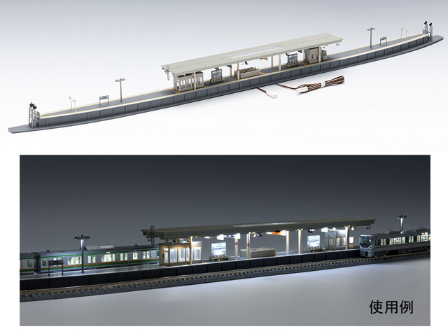 トミックス 4275 島式ホームセット 都市型 照明付 鉄道模型 Nゲージ 