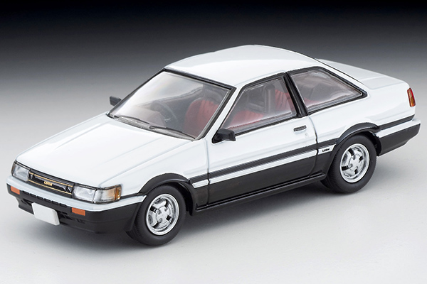 1/64 トヨタ カローラレビン 2ドアGT-APEX（白／黒）84年式 | ホビー