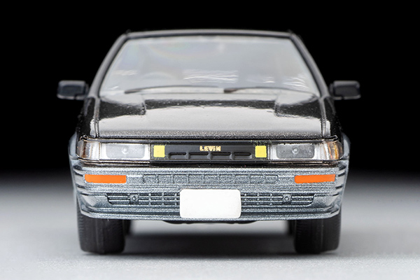 1/64 トヨタ カローラレビン 2ドア GT-APEX 85年式（黒／グレー 