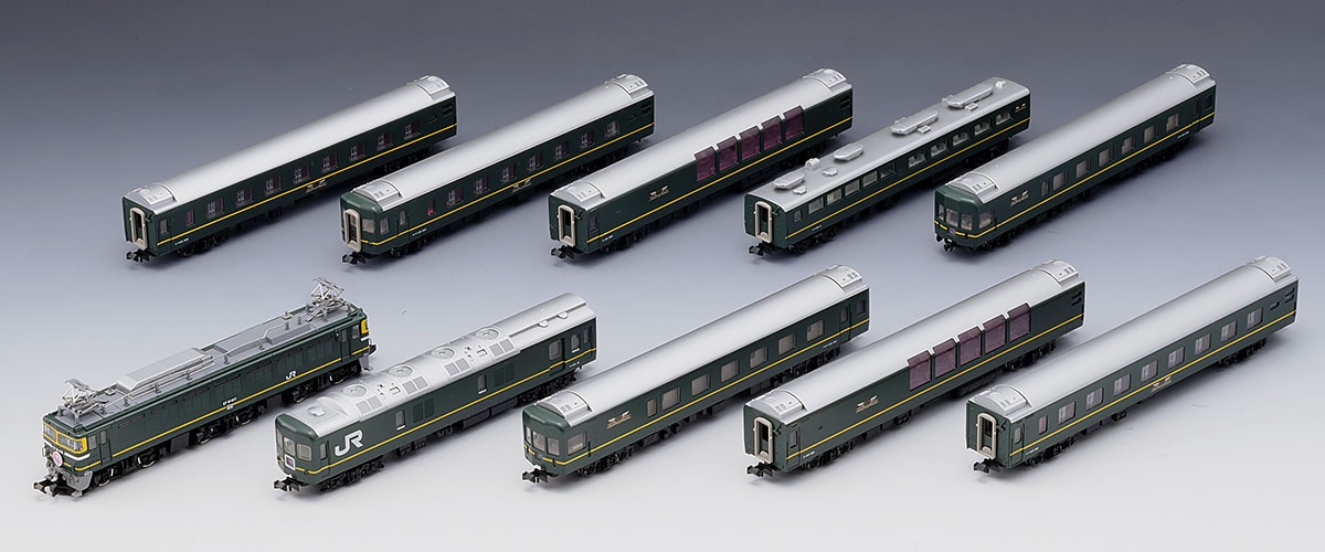 Ｎゲージ  トワイライトエクスプレス １０両＋機関車 EF81