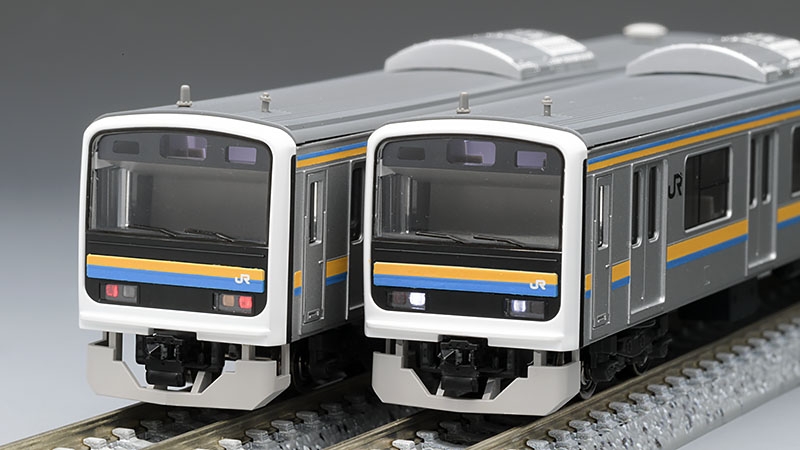 最高級 JR （房総色・6両編成）セット 209系2100番台通勤電車 鉄道模型 