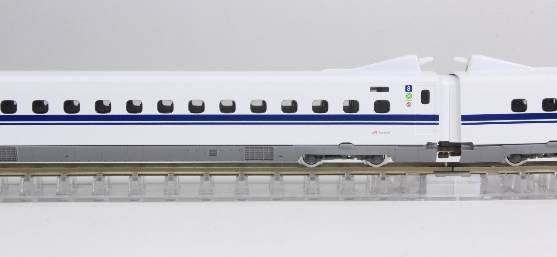 TOMIX JR N700S 確認試験車 16両フル編成 純正室内灯付き - 鉄道模型
