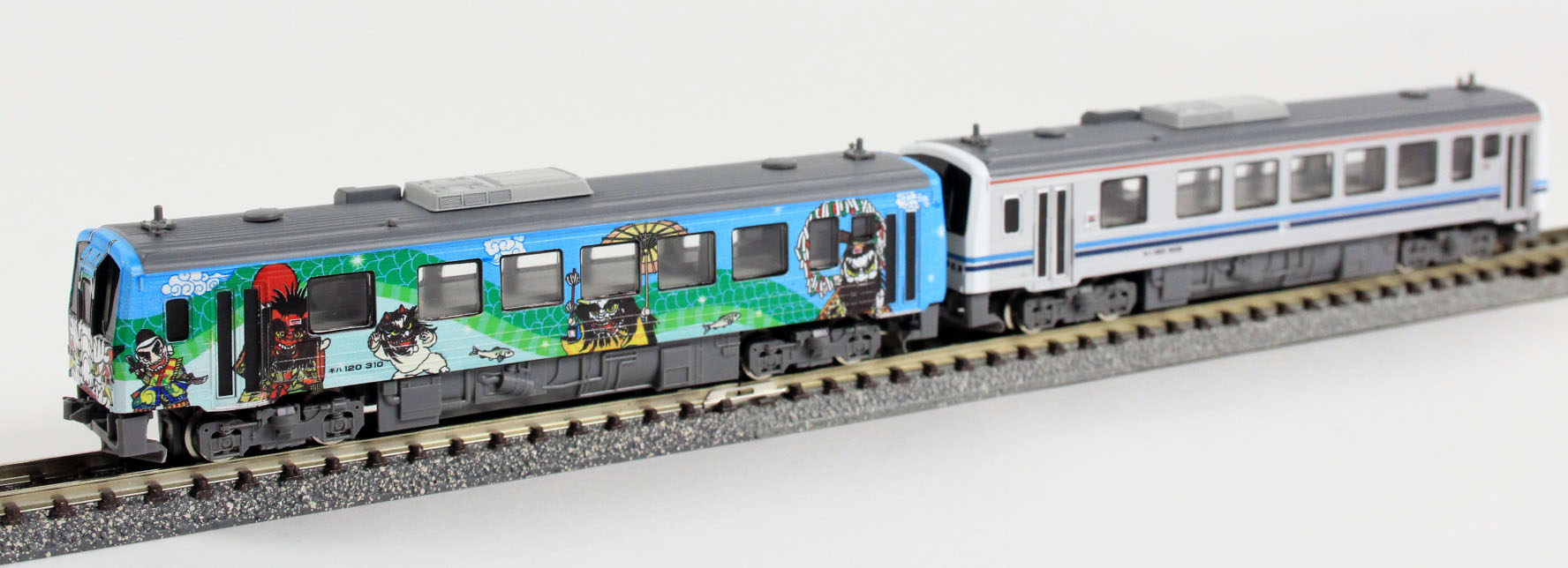 最安 TOMIX 98986 キハ120形（三江線神楽号セット） 鉄道模型