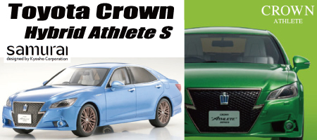 京商 KSR18001BL 1/18 Toyota Crown Hybrid Athlete S (空色