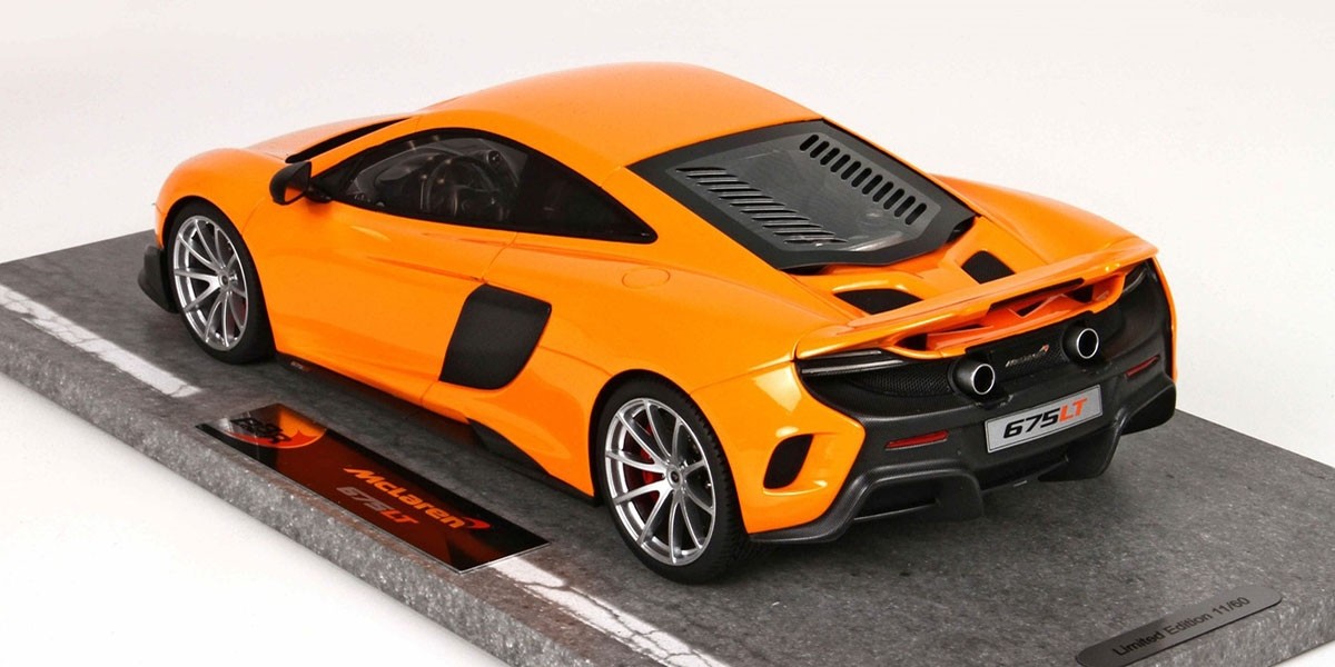 高評価BBR 1/18 フェラーリ マクラーレン 675LT マクラーレンオレンジ McLaren 675LT Orange McLaren BBR