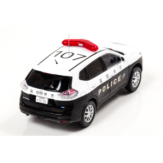 1/43 日産エクストレイル T32 2017 滋賀県警察所轄署地域警ら車両 107 | 鉄道模型・プラモデル・ラジコン・ガン・ミリタリー・フィギュア・ ミニカー 玩具(おもちゃ) の通販サイト