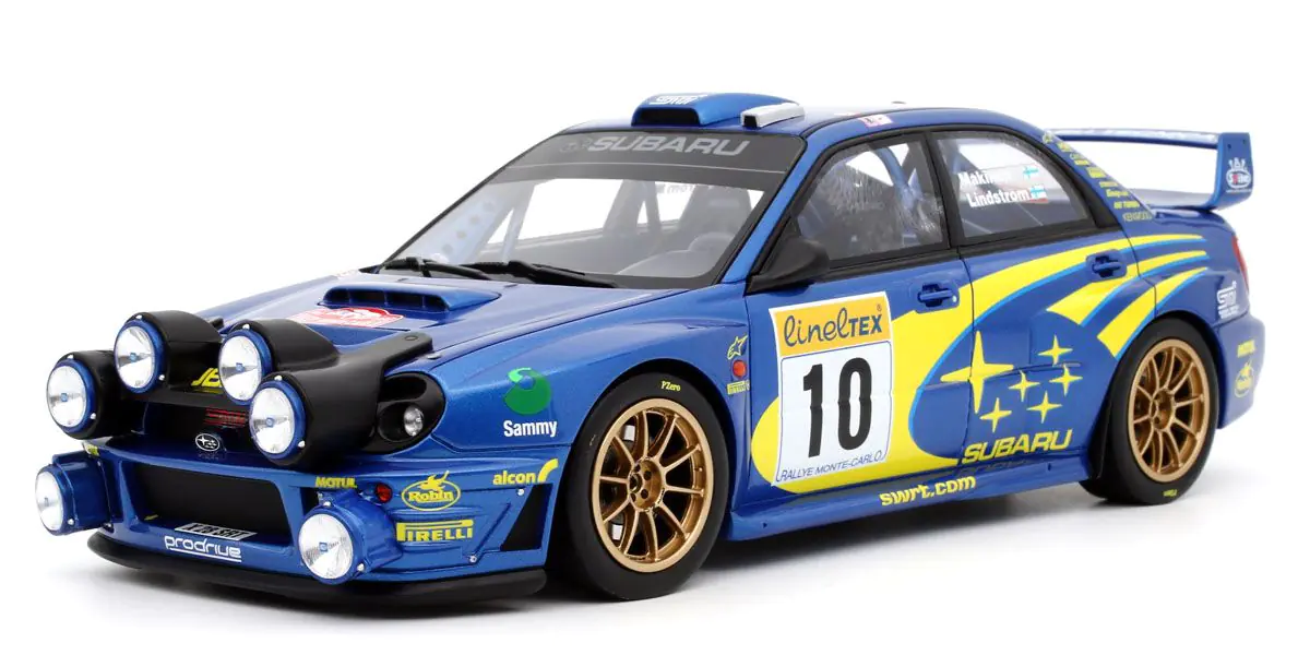 タイムセール！】 スバル AUTOart インプレッサ #10 WRC2002 