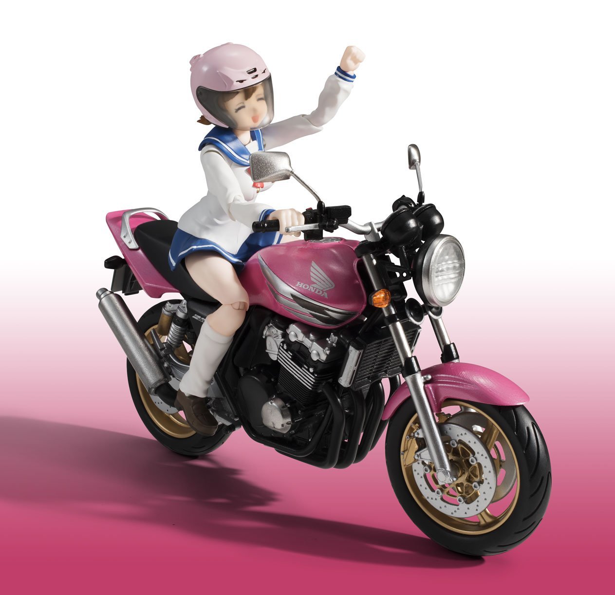 S.H.Figuarts 佐倉羽音（制服）&CB400 SUPER FOUR（フィギュア