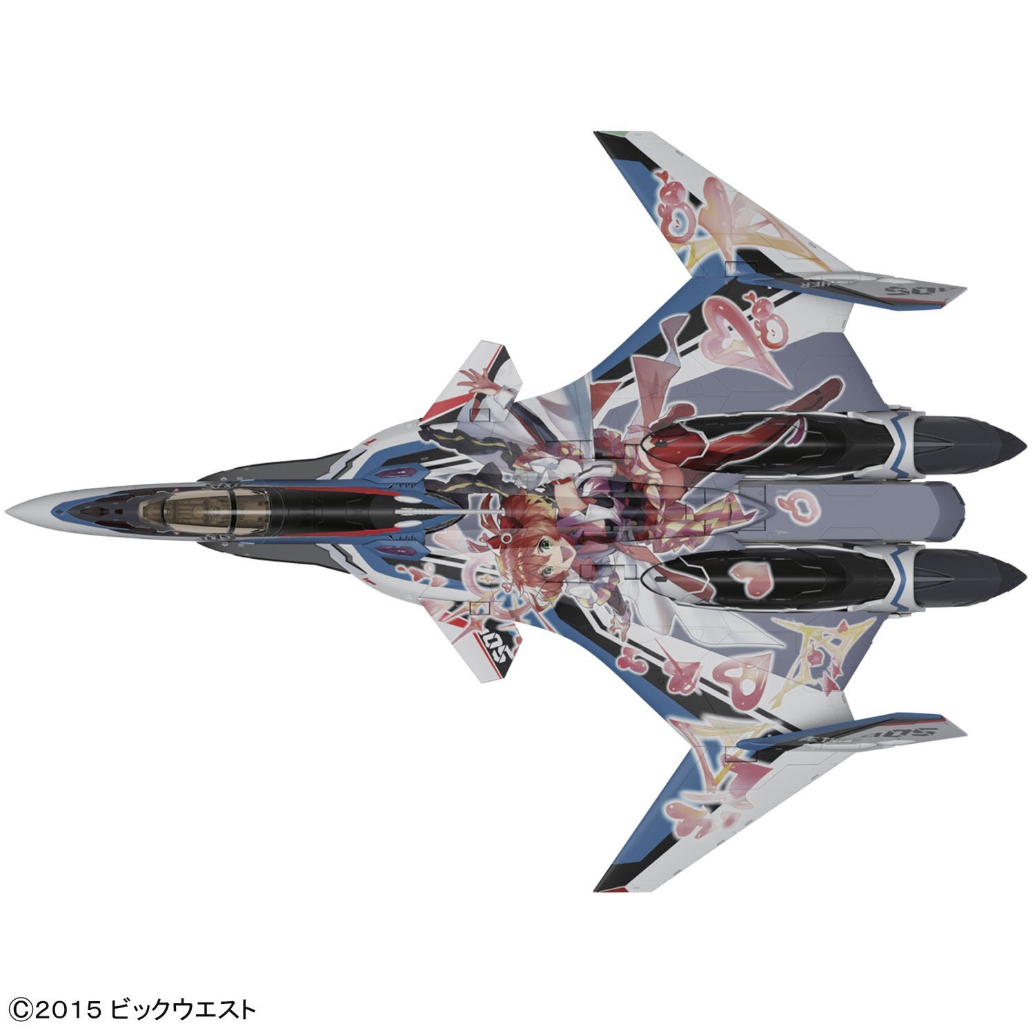 バンダイ マクロス△ VF-31J改 ジークフリード デカルチャーVer