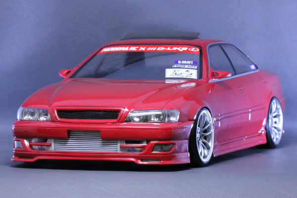 ステッカーTAKA製パンドラRC　オリジン　JZX100チェイサー　ラジコンボディ