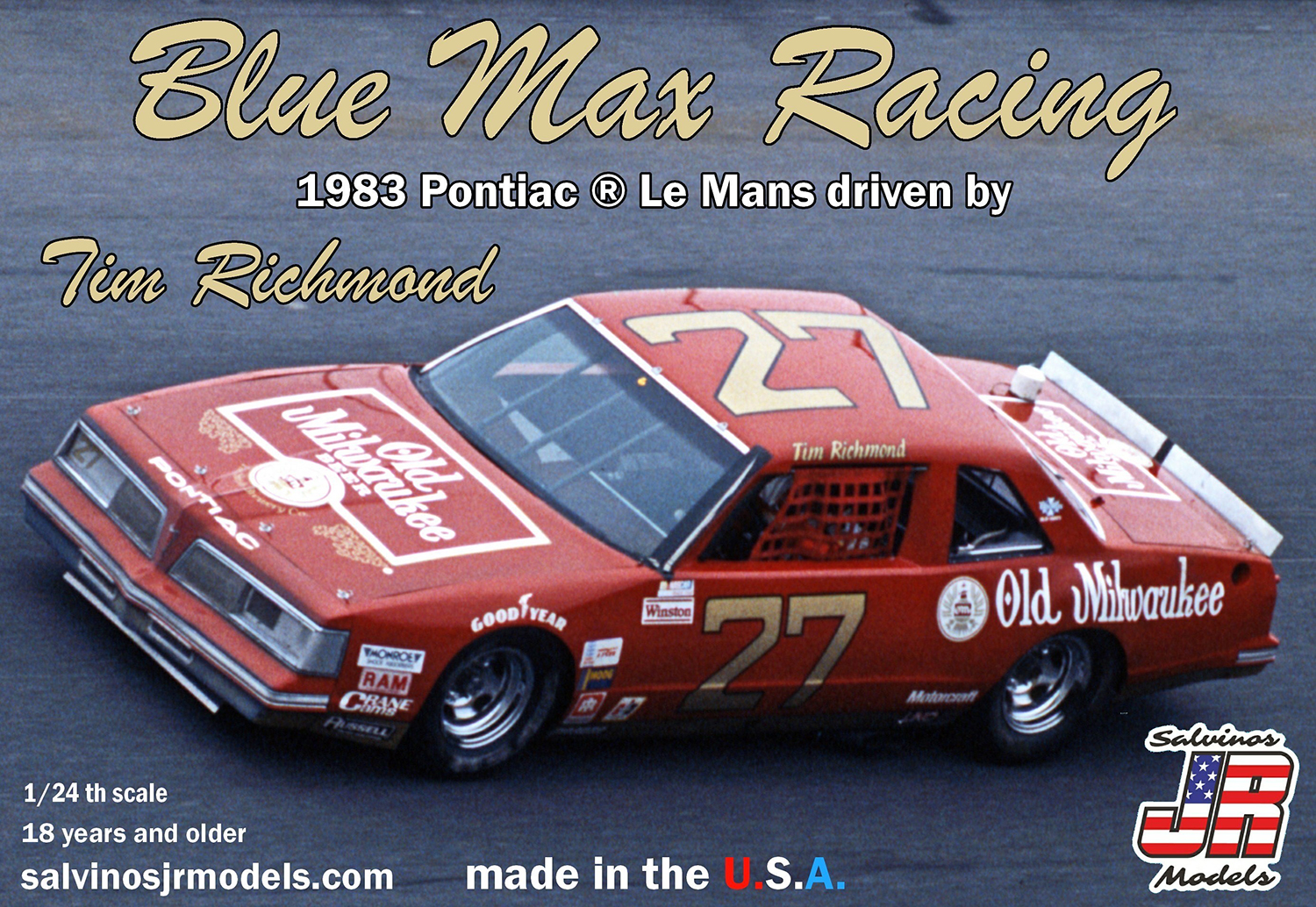 1/24 NASCAR ブルーマックス・レーシング 1983 ポンティアック ル