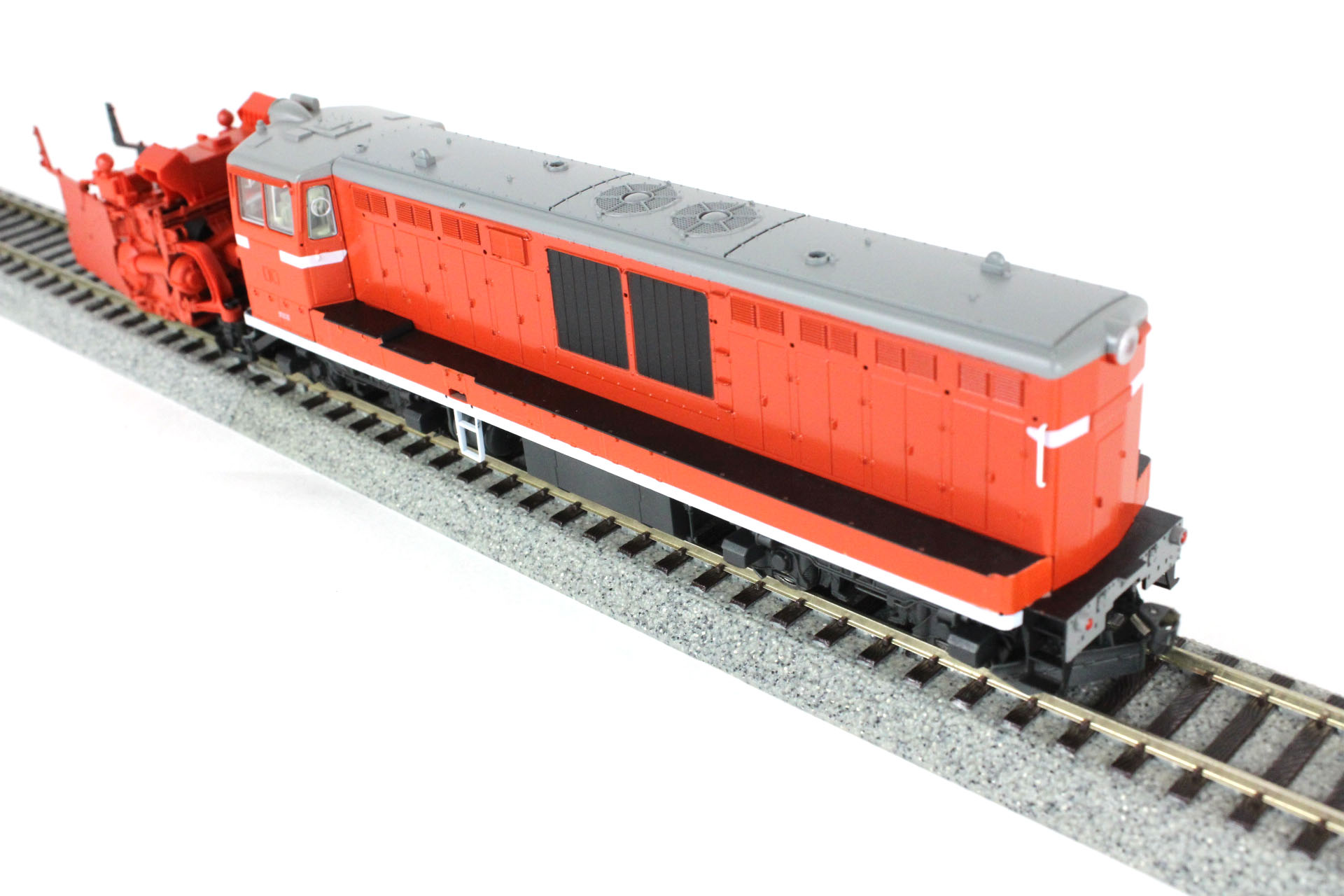 最新作人気SALE5. トラムウェイ製 国鉄DD14(M付)+前方投雪型前頭車 塗装済完成品 機関車